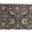 Tapis bleu marine noué à la main de haute qualité