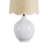 21" Ceramic Table Lamp With Oatmeal Shade-443480015