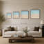 «Land Meets Sea» par SD Graphics, impression sur toile