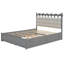 Grand lit plateforme, lit gigogne, 2 tiroirs, lit Solution - Ports-1284354496