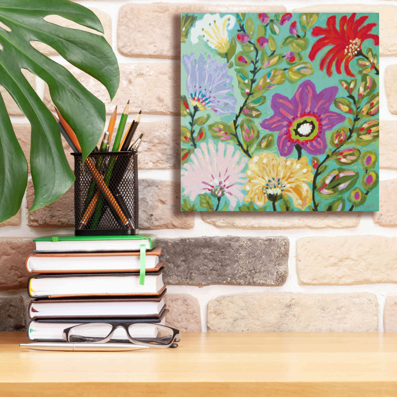 «Liberty Garden» par Karen Fields, estampe numérique sur toile, H 12 po x l 12 po x P 0,75 po