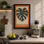 Monstera Leaf Study Botanical - Wrapped Canvas-536627064-536627066