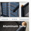 Causeuse de terrasse en aluminium avec coussins Nord