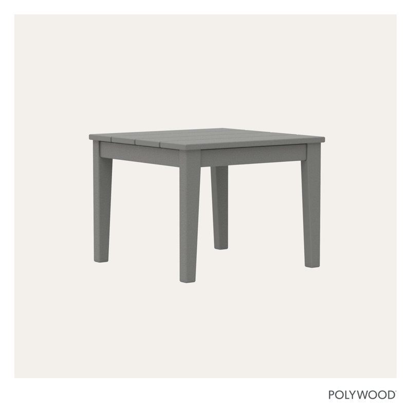 Newport 22" End Table, Slate Gray