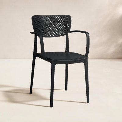 Farrah Stackable Patio Armchair