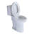 Yingze Extra Tall 21-Inch Dual Flush Toilet for Tall Adults & Seniors – Two-Piece White Ceramic, Water-Saving, Anti-Slip & Gentle Close Lid
