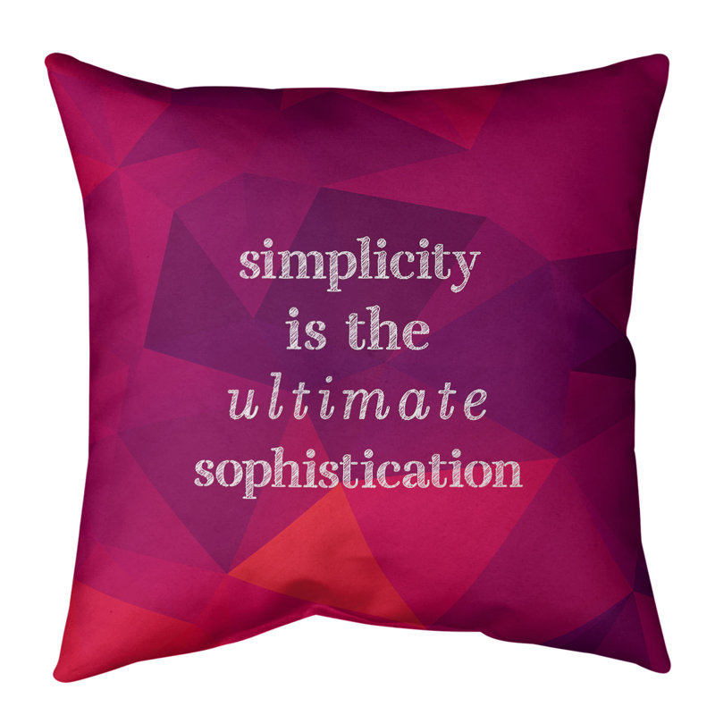 Coussin de sol, 28 po x 28 po, Rose / Orange