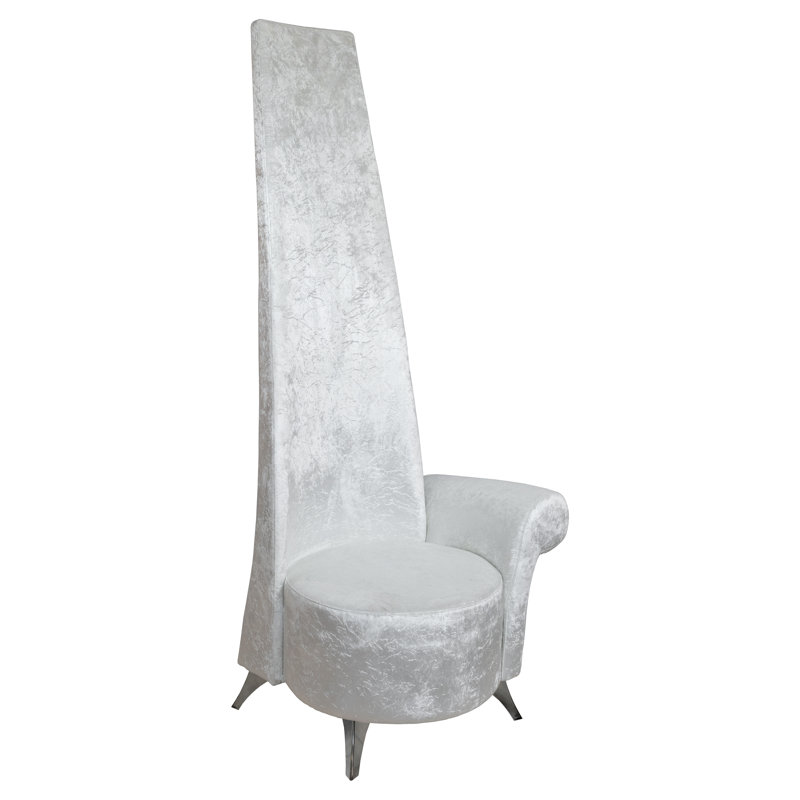 Duckett Upholstered Armchair, Silver Crush