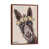 Classic Brown Wood Framed Canvas