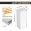 12" Wall Mounted Bathroom Cabinet, Soft Close, Elegant Appearance Modern Side Cabinet 12", Mounted, Practical Design