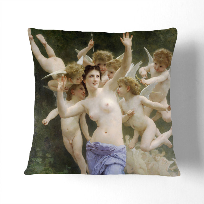 Square Cushion, 40cm H x 40cm W x 15cm D