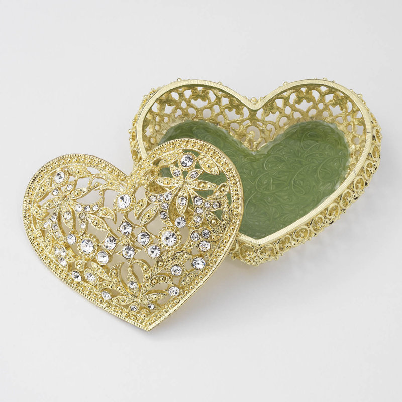 Luxembourg Decorative Box, Gold
