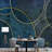 Golden Orbit On Midnight Blue-2075219898