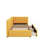 Lit de jour simple tapissier avec 2 tiroirs-393093913