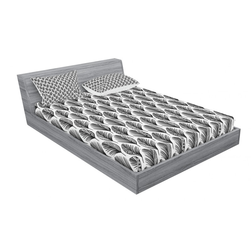 Microfiber Sheet Set, Full Sheet Set with Fitted Sheet
