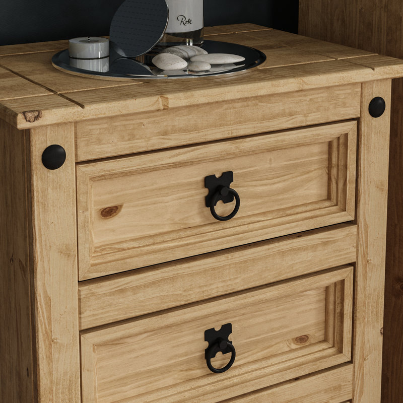 Harold Solid Wood Piece Bedroom Set