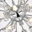 Dunnigan 6 - Light Sputnik Sphere Chandelier with Crystal Accents