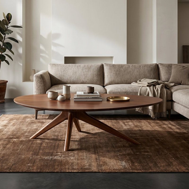 Table basse Chelse, Ambre