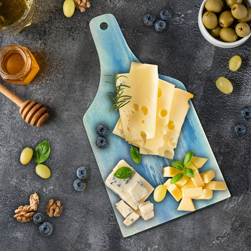 Planche à découper en verre trempé Ambesonne