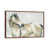 Classic Brown Wood Framed Canvas