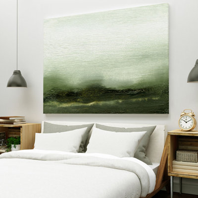 "Verdant III" par Sharon Gordon, reproduction d’art sur toile non encadrée