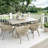 8 - Person Patio Dining Set with Rectangular Table , Cushions Included