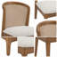 Chaise d'appoint Cane (ensemble de 2)-129989647-129989644