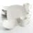 Zen Buffetware 12 Piece Dinnerware Set, White