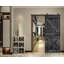 Porte de grange peinte 84 po 84 po-96269075-96269079