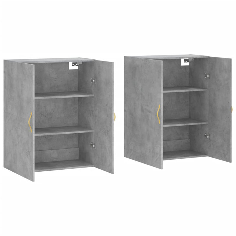 Millerd Bathroom Cabinet, Concrete Grey