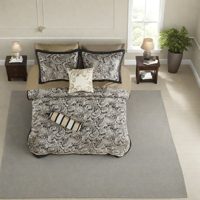 Ensemble de literie de luxe avec draps en coton 12 pièces