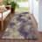 Machine Washable Indoor/Outdoor Lipman ACN2424 Abstract Rug-624887749
