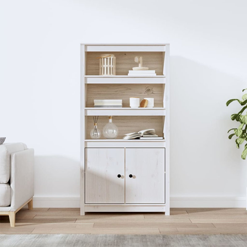 154cm Kitchen Pantry, White