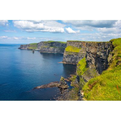 Cliff's Of Moher - Wrapped Canvas Print