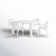 Asherton 4 - Person Patio Dining Set with Extendable Rectangular Table
