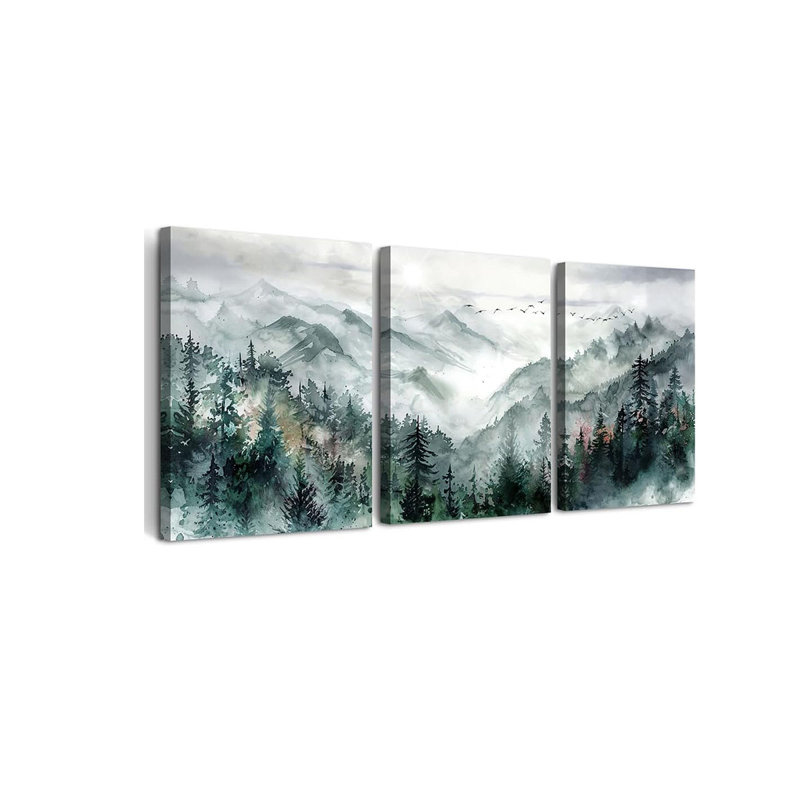 3 Piece Wrapped Canvas Print