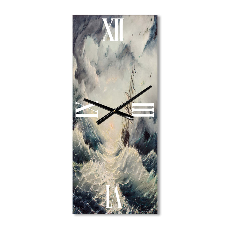 Horloge murale «Struggle with the Elements», Grand
