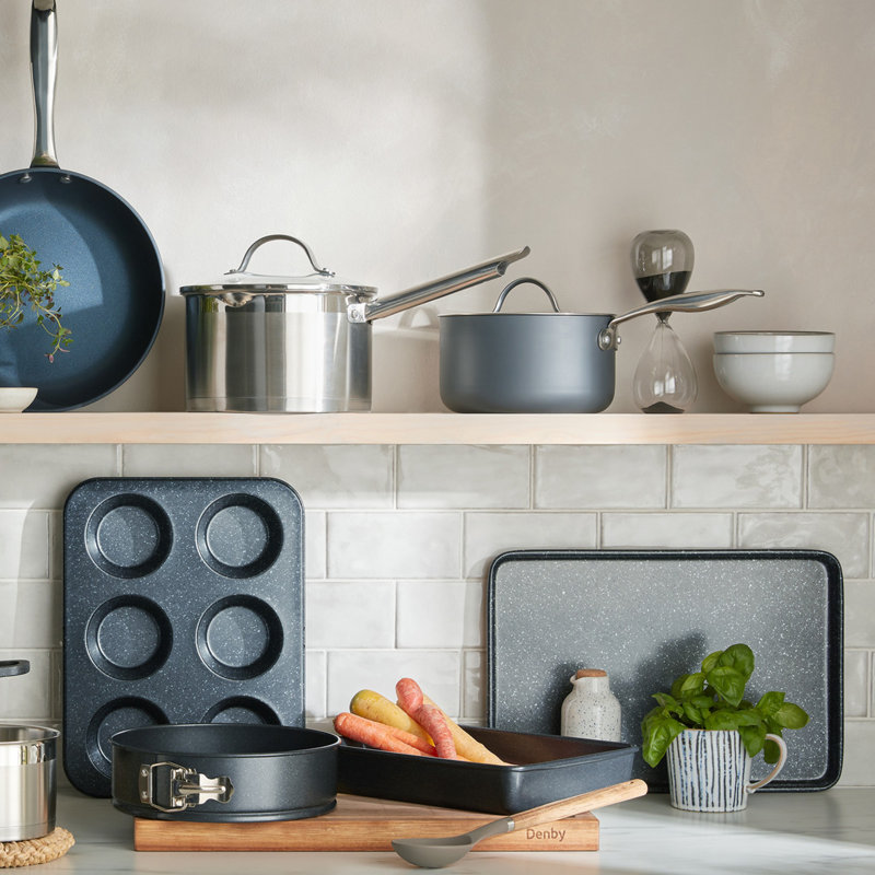 Denby 6 Piece Non-Stick Carbon Steel Bakeware Set