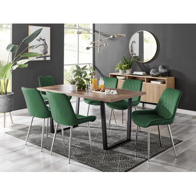 Eubanks 6 - Person Dining Set