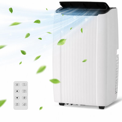 Climatiseur portatif, refroidit / chauffe jusqu'à 700 pieds carrés, 14 000 BTU