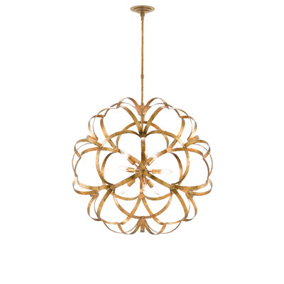 Sappho Orb 9 - Light Dimmable Lantern Globe Chandelier