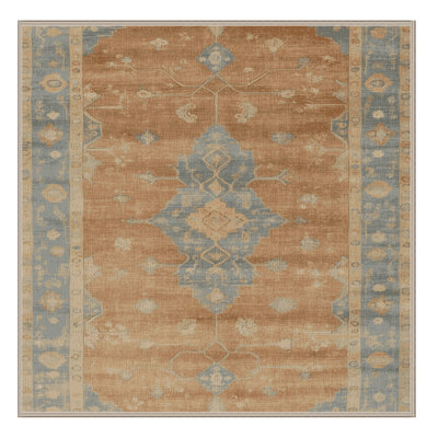 Tapis brun lavable à la machine