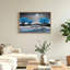Ensemble de 1 tableau sur toile « Loups au clair de lune »-129326159-129326150