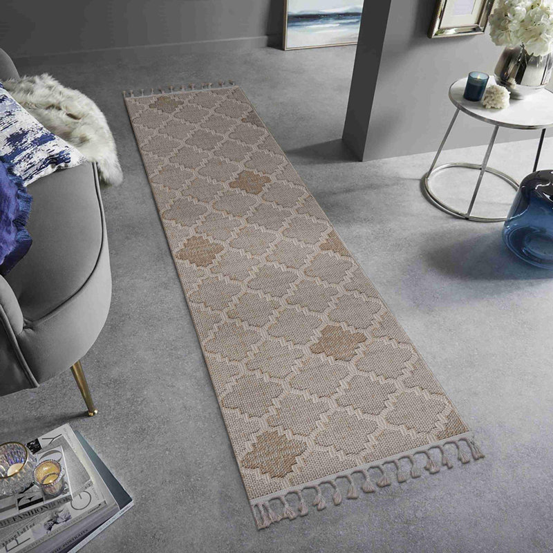 Tapis contemporain tendance, Tapis de couloir 2 pi 2 po x 8 pi