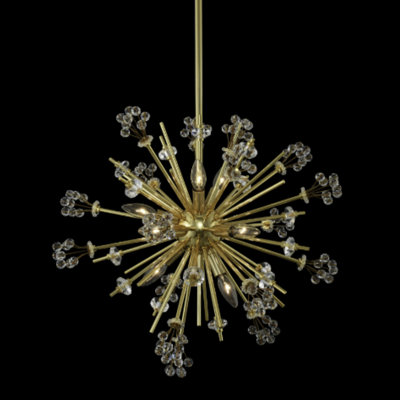 Constellation 10 LT 18k Gold/Clear Pendant Allegri