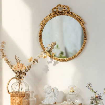 Juriah Pewter Concave Mirror