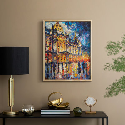 LANDSCAPES Series CCXCIII Framed Print - Solid Wood