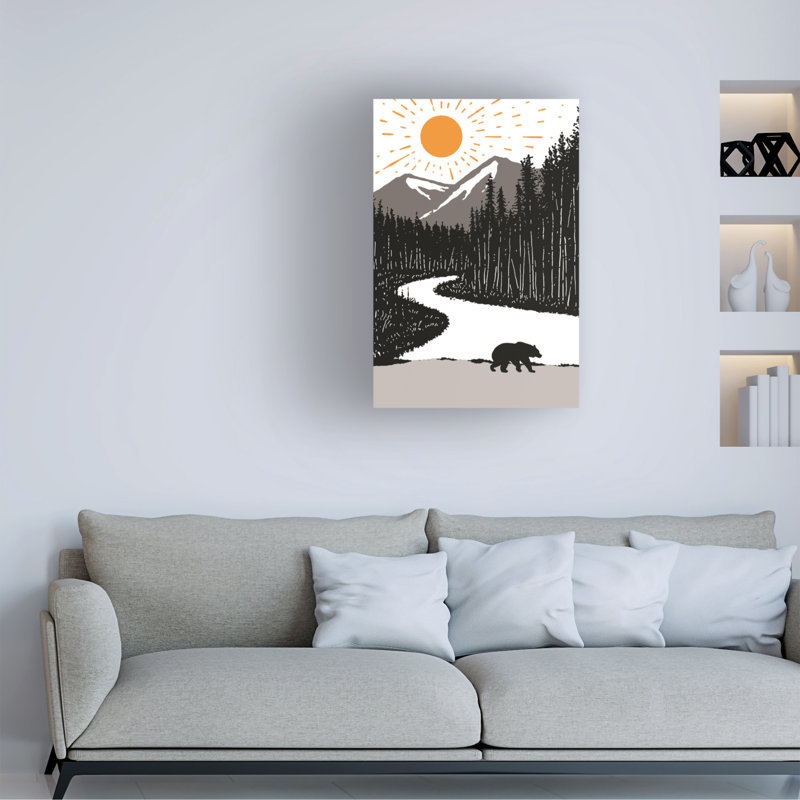 Rouleau de bolognaise sur la toile, H 19 po x l 12 po x P 2 po