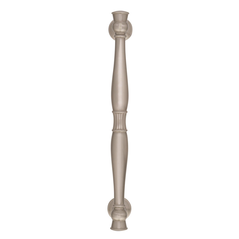 Poignée barre Crawford, Nickel satiné, 6.31"