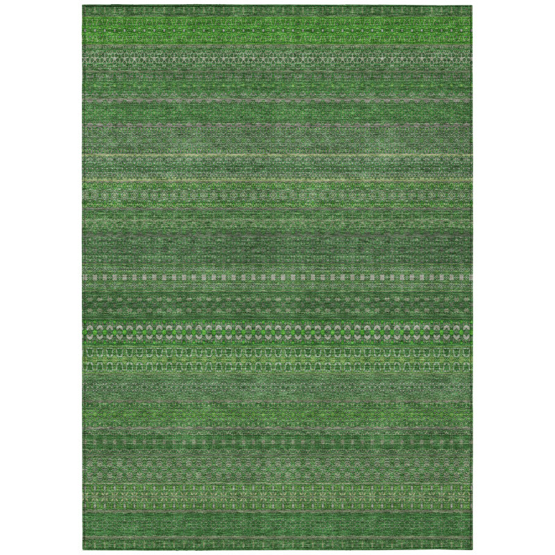 Tapis intérieur / extérieur Kinslee, Rectangle de 10 pi x 14 pi